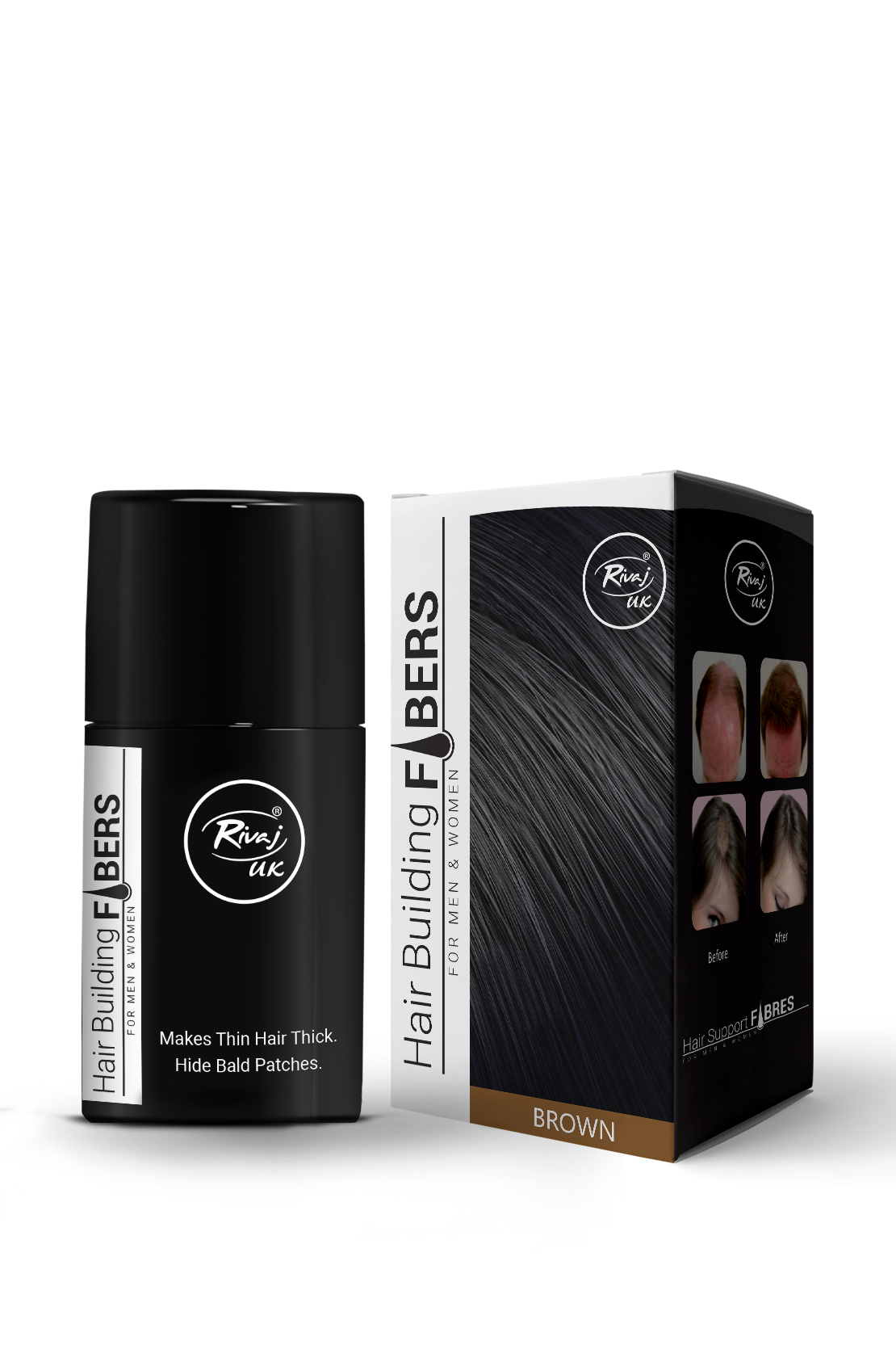 Hair Building Fibers 25g - Brown